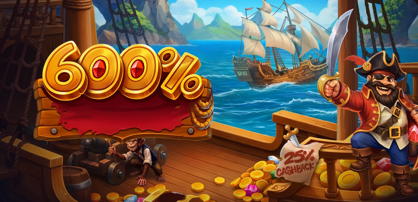 Welcome package and ongoing promotions — current values on the promotions page